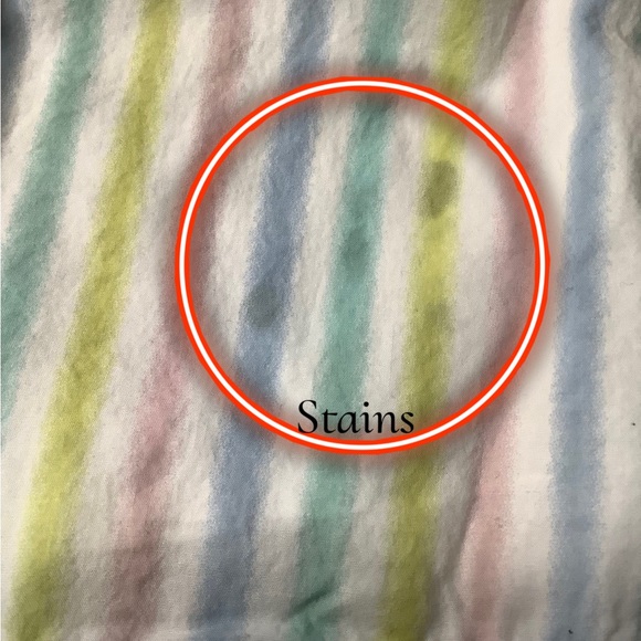 Little Me Pastel Stripped Shirt 9 Months 9M - Picture 7 of 7